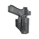 Henry Holsters Flint Full Sweat Guard with DCC Mod4s IWB Holster Ambidextrous CZ P10c Boltaron Black - Henry Holsters