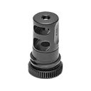 Advanced Armament Co (AAC) Blackout Muzzle Brake 90-Tooth Taper Suppressor Mount 5.56mm 1/2"-28 Thread Stainless Steel Matte - Advanced Armament