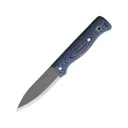 Condor Knives Aqualore Fixed Blade Knife 4.31" Drop Point Sandvik 14C28N Satin Blade Micarta Handle Blue - Condor Knives