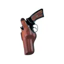 Bianchi 5BHL Thumbsnap OWB Holster Left Hand S&W N Frame 5" Leather Tan - Bianchi Holsters