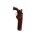 Bianchi 5BHL Thumbsnap OWB Holster Right Hand Dan Wesson 44 Magnum, Ruger Redhawk 7.5" Leather Tan - Bianchi Holsters