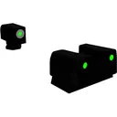 Rival Arms Night Sight Set for Glock 42, 43 3-Dot Tritium Green with White Outline - Rival Arms
