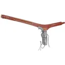 Triple K 110 Wyoming Holster Drop-Loop Cartridge Gun Belt Right Hand 38 Caliber Leather Walnut Oil Medium 33" to 38" - Triple K