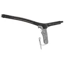 Triple K 110 Wyoming Holster Drop-Loop Cartridge Gun Belt Right Hand 22 Caliber Leather Black XL 43"-48" - Triple K