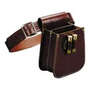 Triple K 559 Leather Shotgun Shell Pouch Havana Brown - Triple K