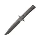Bear & Son C-900-B4-B Fixed Blade Knife 4.875" Clip Point D2 Black Blade G-10 Handle Black - Bear & Son