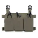 Haley Strategic Thorax Triple Rifle Magazine Placard TRMP Ranger Green - Haley Strategic