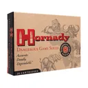 Hornady Dangerous Game 376 Steyr Ammo 225 Grain Hornady Interlock Jacketed Soft Point Box of 20 - Hornady