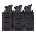High Speed Gear NTOA Duty Triple Pistol Taco Pistol Magazine Pouch Nylon Black - High Speed Gear