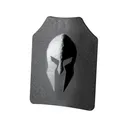 Spartan Armor Spartan Omega AR500 Steel Body Armor Stand Alone Ballistic Plate III 10"x12" Single Curve Base Coat - Spartan Armor