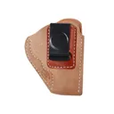 El Paso Saddlery EZ Carry IWB Holster Right Hand S&W J Frame Leather Natural - El Paso Saddlery