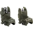 Magpul MBUS Gen 2 Flip-Up Front and Rear Sight Set AR-15 Polymer Olive Drab - Magpul Industries