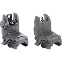 Magpul MBUS Gen 2 Flip-Up Front and Rear Sight Set AR-15 Polymer Stealth Gray - Magpul Industries