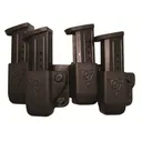 Comp-Tac Beltfeed 4 Magazine Pouch Right Hand for Glock 9, 40, 45 GAP Kydex Black - Comp-Tac