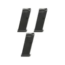 Glock 43 Magazine 9mm Luger 6-Round Polymer Black 3PK - Glock