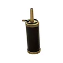 Pedersoli Leather Alabama Black Powder Flask 36 Caliber - Pedersoli