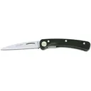 Knives of Alaska Bird & Trout Folding Knife 3" Wharncliffe D2 Satin Blade SureGrip Handle Black - Knives Of Alaska