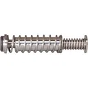 Glockstore Heavy Tungsten Recoil Spring Assembly for Glock 43, 43X, 48 Stainless Steel Black Cap - Glockstore