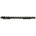 Precision Hardcore Gear Tru Level 1-Piece 20 MOA Elevated Picatinny Scope Base Savage 10 Through 16 Round Rear, Axis Short Action with Integral Bubble Level Matte Black - Precision Hardcore Gear