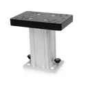 Cannon Downrigger Fixed Base Pedestal Downrigger Mount 6" Aluminum - Cannon Downriggers