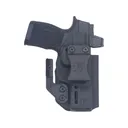 Rounded Druid IWB/OWB Holster Ambidextrous Glock 43, 48 Kydex Black - Rounded Gear