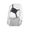 VTAC Big Rig Chest Holster Right Hand VTAC Big Rig Chest Holder Large Frame Semi Automatic, Revolvers Nylon Black - Vtac