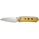 CIVIVI Vision FG Pocket Knife 3.54" Reverse Tanto Nitro-V Polished Blade Ultem Handle Yellow - CIVIVI Knives