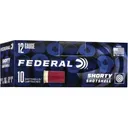 Federal Shorty Shotshell 12 Gauge Ammo 1-3/4" #8 Lead Shot 15/16 oz Case of 100 (10 Boxes of 10) - Federal Premium