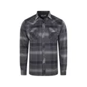 Stone Glacier Men's Timber Butte Long Sleeve Shirt Carbon Plaid 2XL - Stone Glacier