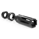 Ultradyne Nighthawk Flash Hider with Timing Nut 7.62mm 5/8"-24 Thread Stainless Steel Nitride - Ultradyne