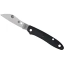 Spyderco Roadie XL Pocket Knife 2.74" Drop Point M398 Satin Blade Fiberglass Reinforced Nylon (FRN) Handle Black - Spyderco