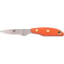 Knives of Alaska Badger Fixed Blade Knife 2.64" Drop Point D2 Satin Blade SureGrip Handle Orange - Knives Of Alaska