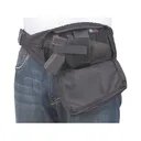 DeSantis Gunhide Gunny Sack Jr. Fanny Pack Holster Ambidextrous Medium Frame Revolver and Semi Automatic Nylon Black - Desantis Gunhide