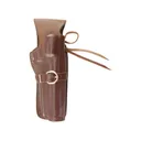 Triple K 114 Cheyenne Western OWB Holster Right Hand S&W N Frame 6.5" Leather Walnut - Triple K