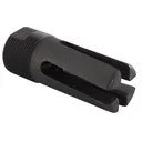 Smith Enterprise Vortex AR-15 Flash Hider 1/2"-28 Thread with M22x1.0 Outside Thread for Ops Inc Suppressor Matte - Smith Enterprise