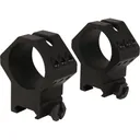 Weaver Tactical 6 Hole Picatinny 34mm Scope Rings Matte Black High - Weaver Scope Mounts
