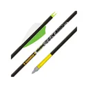 Gold Tip Kinetic Pierce 300 Carbon Arrow 2.1" Fusion X II Vanes 6PK - Gold Tip