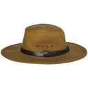 Filson Mens Tin Bush Hat Large Dark Tan - Filson