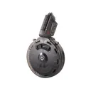 Black Dog Machine Conversion Magazine for AR-15 CMMG, Ciener, Tactical Solutions, Sig 522 Rimfire Conversions 22 Long Rifle 50-Round Drum Polymer Smoke - Black Dog Machine