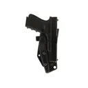 Hogue PowerSpeed Universal Competition Holster Ambidextrous fits Full Size Semi Automatic Polymer Black - Hogue