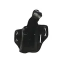 DeSantis Gunhide Tac-Lite OWB Holster Right Hand Glock 17, 22 with TLR-1 Leather Black - Desantis Gunhide