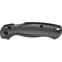 Flytanium Lotus Knife Scales for Spyderco Para Military 2 Carbon Fiber Weave - Flytanium