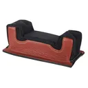 Edgewood Front Shooting Rest Bag Common 3" Width with Extra Reinforcement Leather and Nylon Black Unfilled - Edgewood