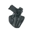 Gould & Goodrich B803 OWB Holster Right Hand S&W L Frame, Ruger GP100, SP101 3 to 4" Leather Black - Gould & Goodrich
