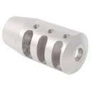 PRI Quiet Control Muzzle Brake 5/8"-24 Thread AR-15 6.8mm Remington SPC Stainless Steel - Pri