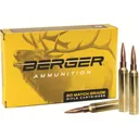 Berger Match Grade 300 PRC Ammo 205 Grain Berger Elite Hunter Jacketed Hollow Point Box of 20 - Berger Bullets