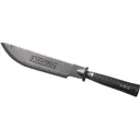 Estwing Sawback Machete 10.75" Spine Serrated 1055 Black Blade Nylon/Vinyl Handle Black - Estwing