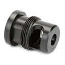 Griffin Armament Taper Mount Minimalist Muzzle Brake Suppressor Mount 5.56mm 1/2"-28 Thread Stainless Steel Nitride - Griffin Armament
