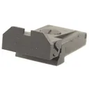 Kensight Adjustable Rear Sight for Glock 17, 22, 24, 31, 34, 35 Steel Black Beveled Blade Fully Serrated - Kensight