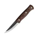 Condor Knives Trivittata Puukko Fixed Blade Knife 3.47" Drop Point 1095 Natural Blade Micarta Handle Brown - Condor Tool And Knife